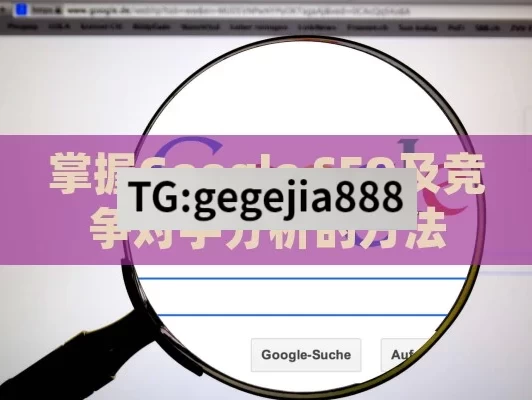 掌握Google SEO及竞争对手分析的方法