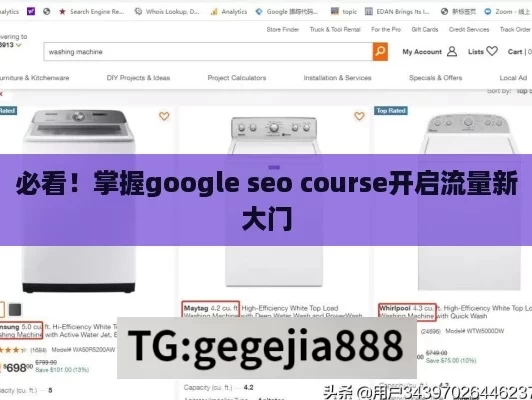 必看！掌握google seo course开启流量新大门