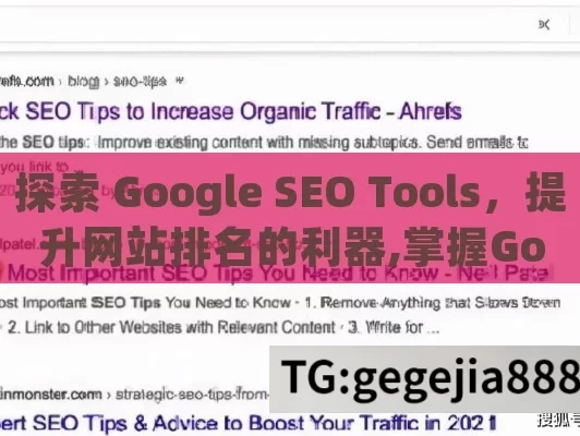 探索 Google SEO Tools，提升网站排名的利器,掌握Google SEO工具，提升网站排名！