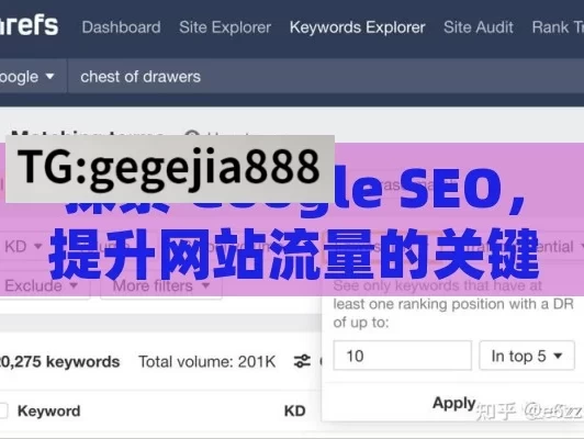 探索 Google SEO，提升网站流量的关键,掌握Google SEO，提升网站排名的秘籍