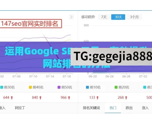 运用Google SEO工具，有效提升网站排名的方法