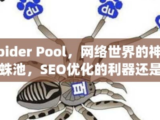 探秘 Spider Pool，网络世界的神秘力量揭秘蜘蛛池，SEO优化的利器还是搜索引擎的噩梦？