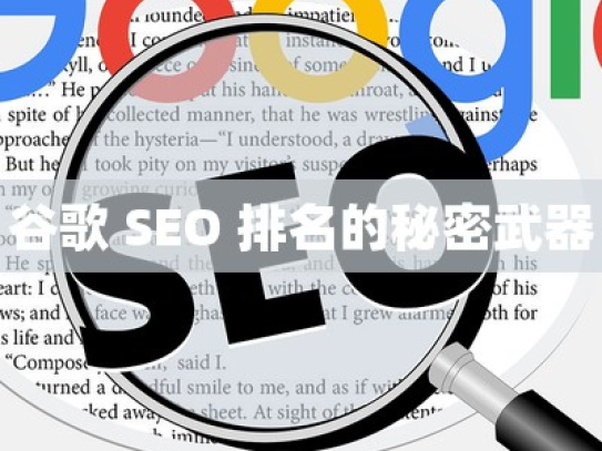 谷歌 SEO 排名的秘密武器