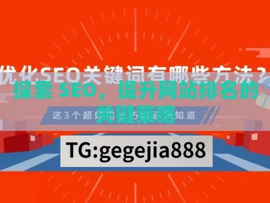 探索 SEO，提升网站排名的关键策略