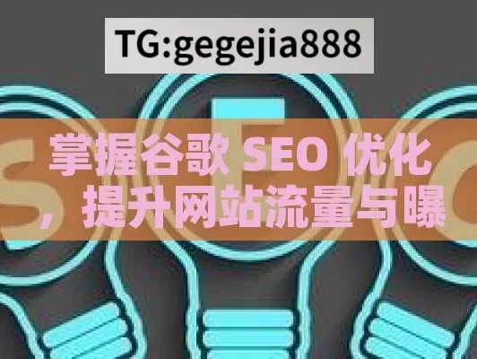 掌握谷歌 SEO 优化，提升网站流量与曝光度,掌握谷歌SEO优化的秘诀