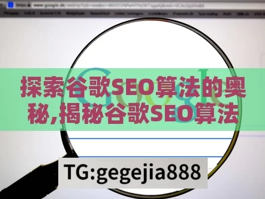 探索谷歌SEO算法的奥秘,揭秘谷歌SEO算法，提升排名的秘籍与策略