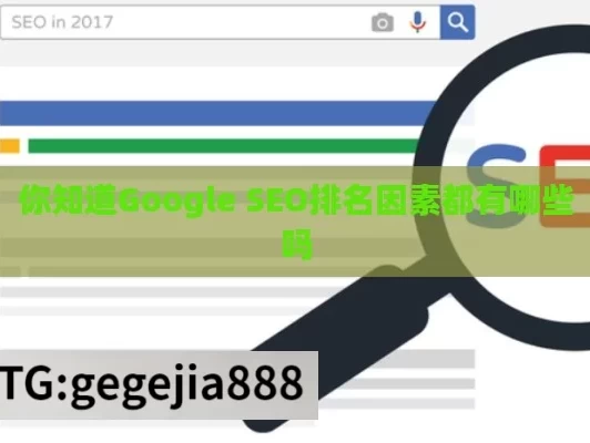 你知道Google SEO排名因素都有哪些吗