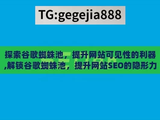 探索谷歌蜘蛛池，提升网站可见性的利器,解锁谷歌蜘蛛池，提升网站SEO的隐形力量