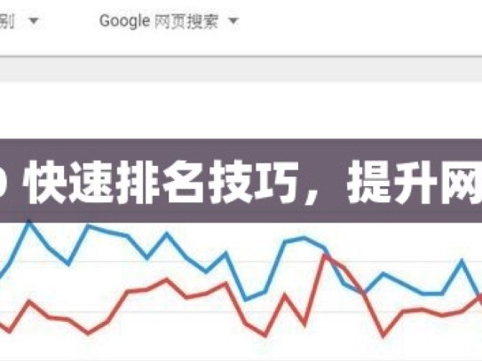 掌握谷歌 SEO 快速排名技巧，提升网站流量不是梦