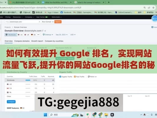 如何有效提升 Google 排名，实现网站流量飞跃,提升你的网站Google排名的秘诀