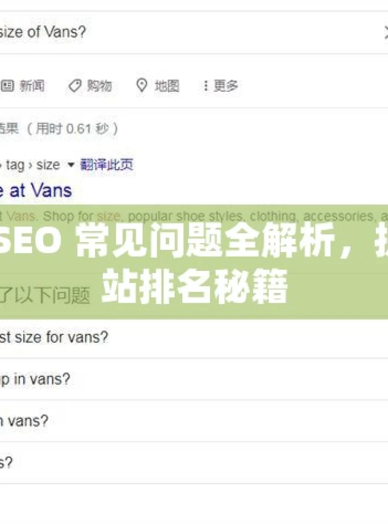 谷歌 SEO 常见问题全解析，提升网站排名秘籍