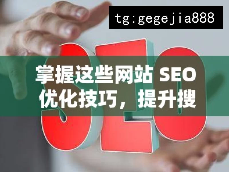 掌握这些网站 SEO 优化技巧，提升搜索排名