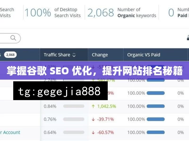 掌握谷歌 SEO 优化，提升网站排名秘籍