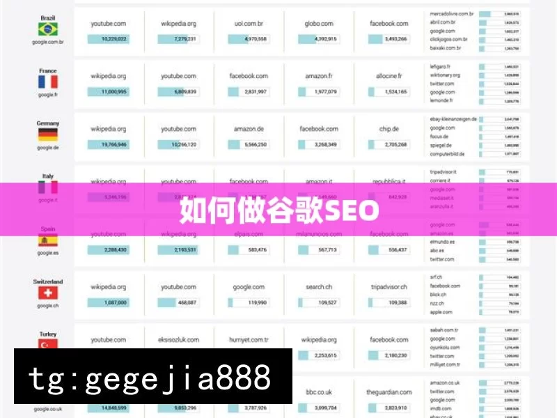 如何做谷歌SEO