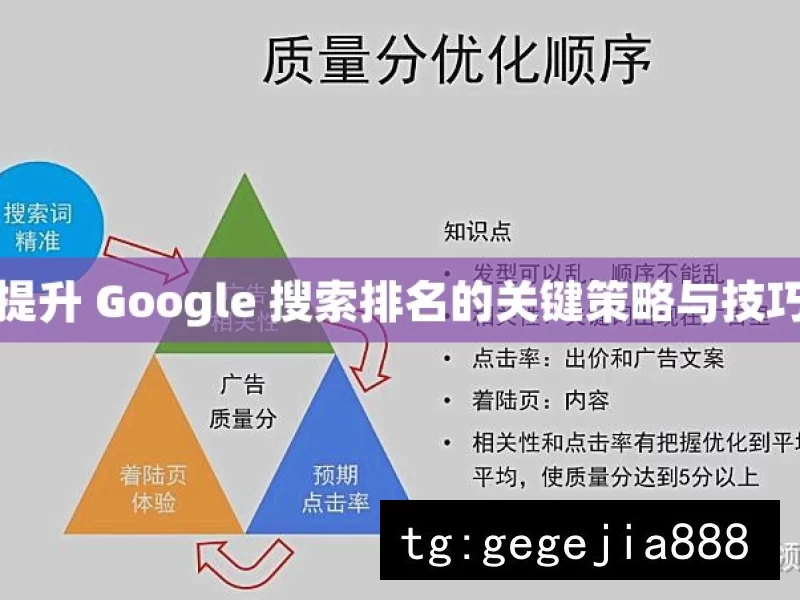 提升 Google 搜索排名的关键策略与技巧