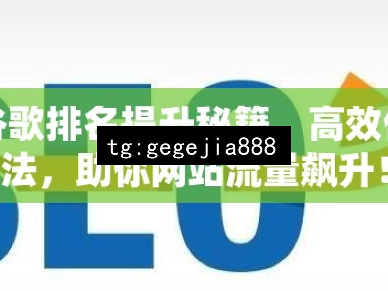 揭秘谷歌排名提升秘籍，高效优化方法，助你网站流量飙升！