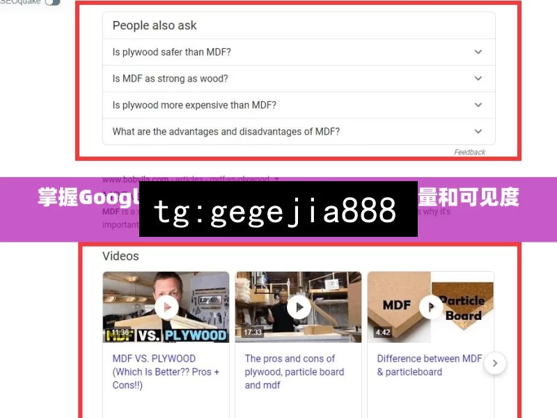 掌握Google排名的秘诀，提升你的网站流量和可见度！