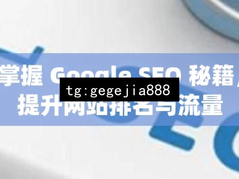 掌握 Google SEO 秘籍，提升网站排名与流量