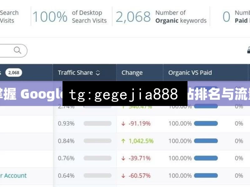 掌握 Google SEO 秘籍，提升网站排名与流量