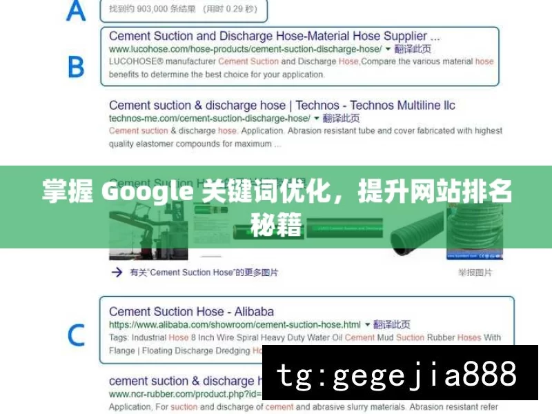 掌握 Google 关键词优化，提升网站排名秘籍