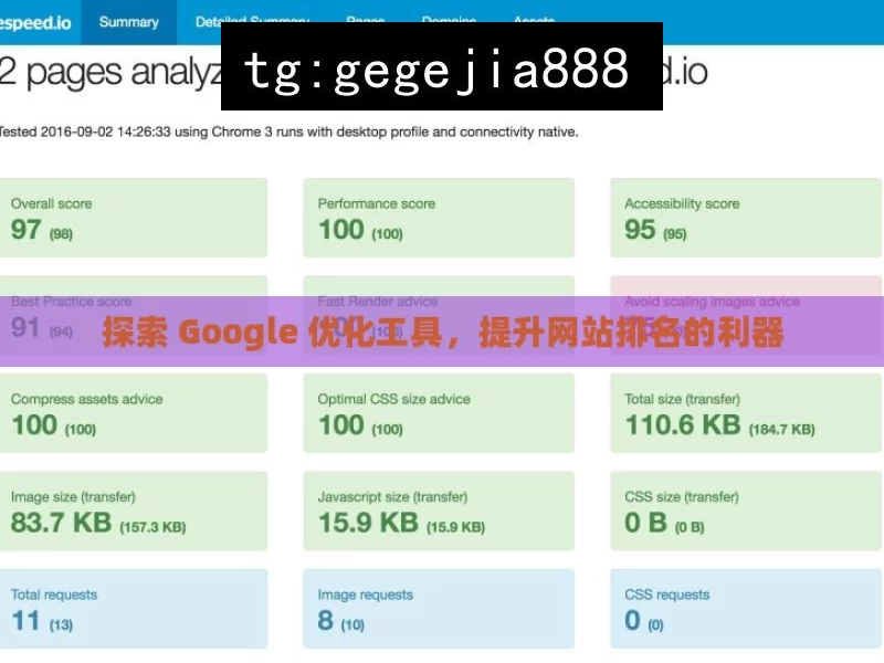 探索 Google 优化工具，提升网站排名的利器