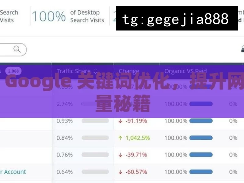 掌握 Google 关键词优化，提升网站流量秘籍