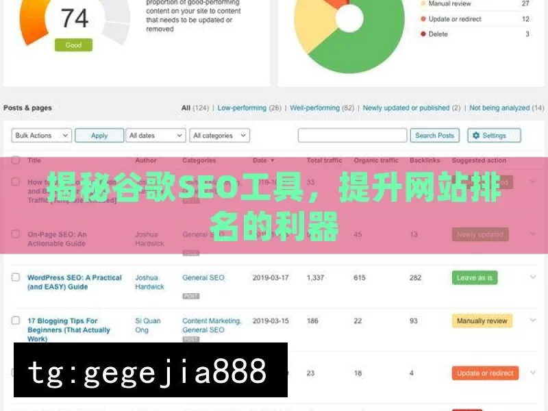 揭秘谷歌SEO工具，提升网站排名的利器