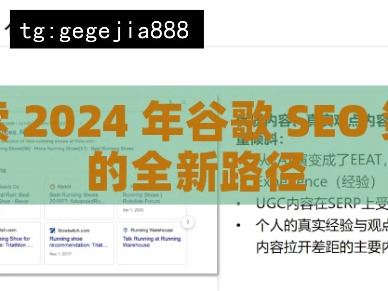 探索 2024 年谷歌 SEO 策略的全新路径