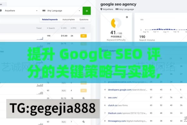 提升 Google SEO 评分的关键策略与实践,掌握Google SEO评分，提升网站排名