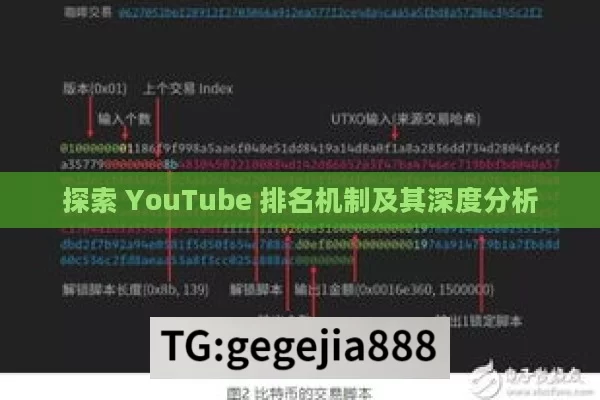 探索 YouTube 排名机制及其深度分析